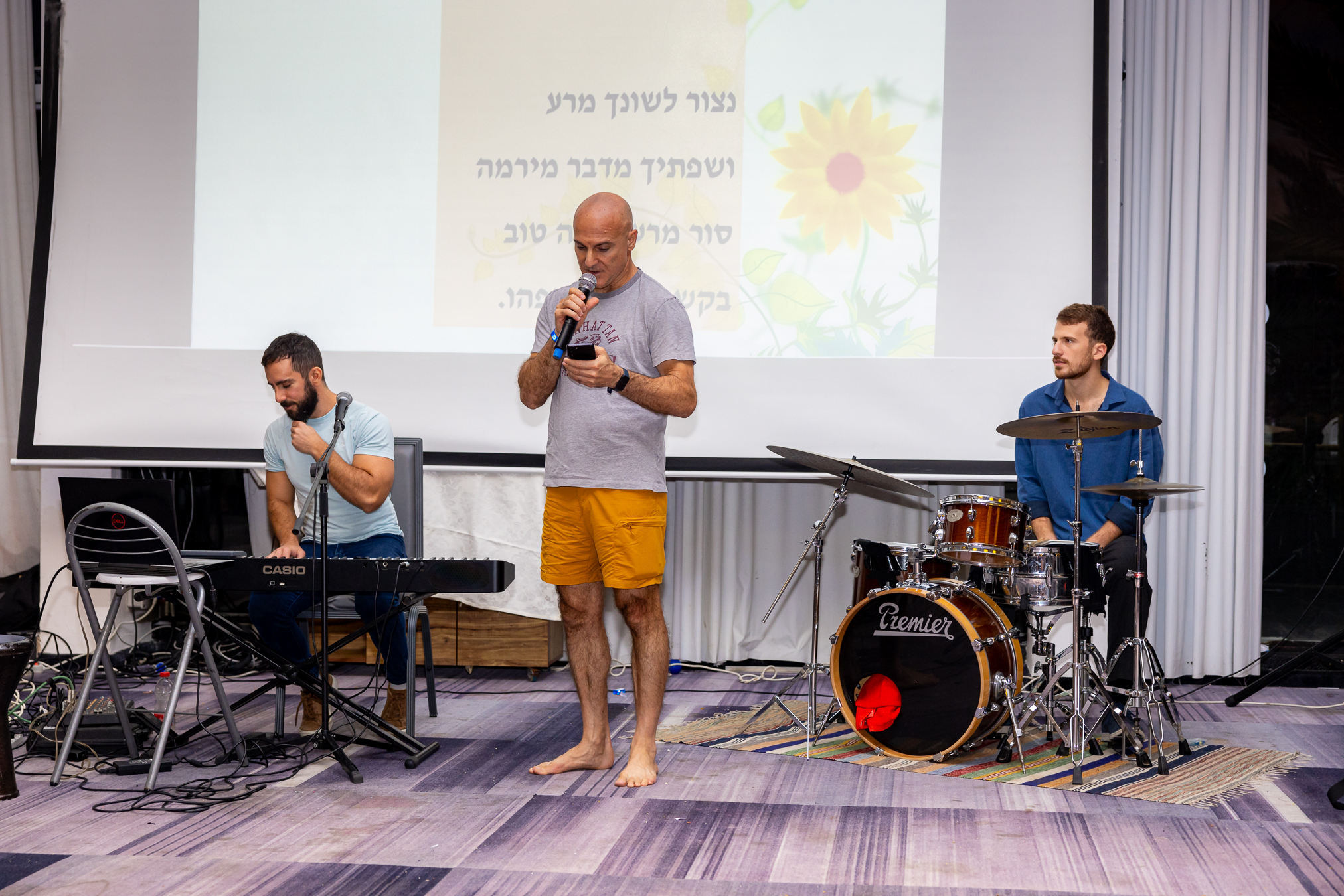 קבלת שבת בחדרה. צילום: צפריר ניר
